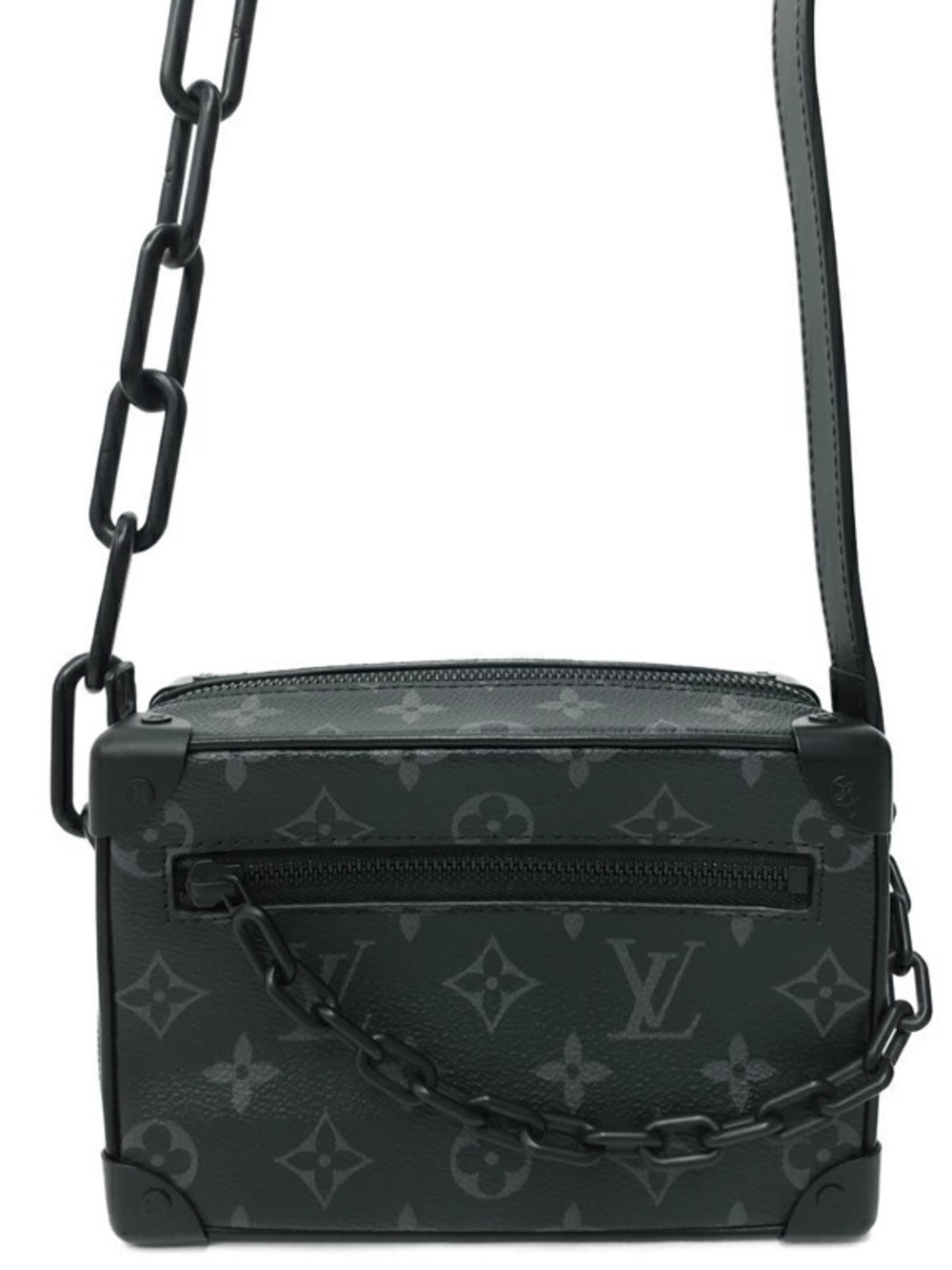 Louis Vuitton Monogram Eclipse Black Soft Trunk Shoulder Bag